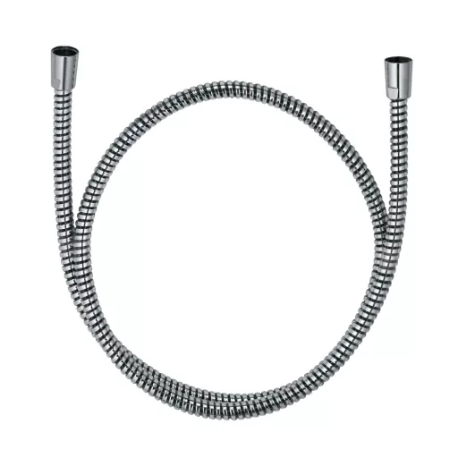KLUDI Logoflex króm zuhanygégecső feltekert spirál formában, két csavaros csatlakozóvéggel