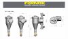X FERNOX TF1 Total filter mágneses iszapleválasztó golyócsappal és Protector + Filter Fluid folyadékkal, 3/4"