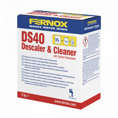 FERNOX DS-40 Descaler Cleaner tisztító por vízköves rendszerhez, 2 kg 