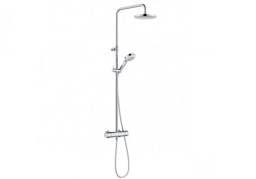 KLUDI sDIVE 3S Dual Shower termosztatikus króm zuhanyrendszer