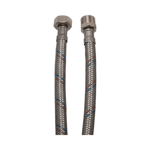 Flexibilis cső vízre 50 cm, 3/8" KB