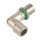 COMAP 7092GW MultiSkin press könyök, 90°, 20x2mm-3/4"K