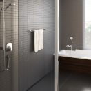 HANSGROHE Logis falsík alatti zuhanycsaptelep látható rész