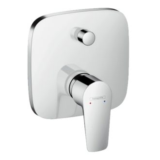   HANSGROHE Talis E falsík alatti kádcsaptelep zuhanyváltóval látható rész