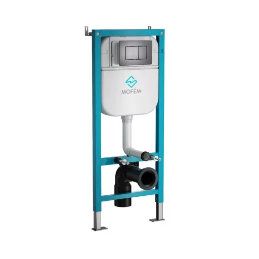 MOFÉM EVO-Tech WC szerelőelem -falba építhető WC tartály fali WC-hez, 114cm