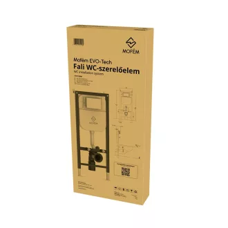   MOFÉM EVO-Tech WC szerelőelem -falba építhető WC tartály fali WC-hez, 114cm