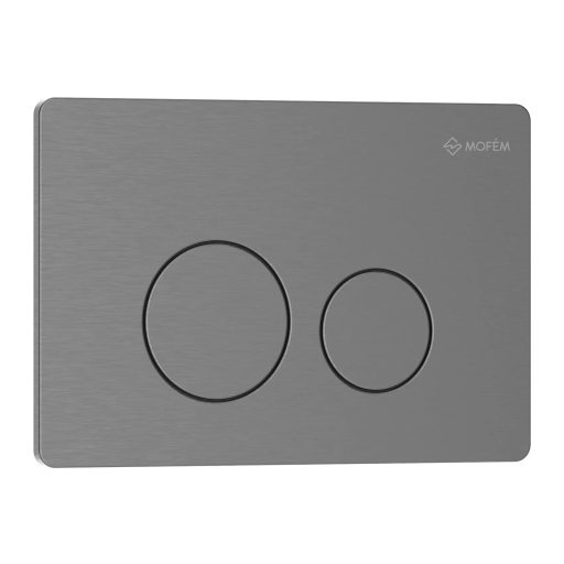 Mofém EVO 20 rozsdamentes acél nyomólap grafit szürke színben