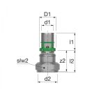 COMAP 7359GEW MultiSkin press eurokónuszos félhollander, 16x2mm - 3/4"