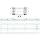 VIEGA 4615 Megapress G karmantyú gázra, 1"