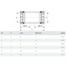 VIEGA 4615.5 Megapress G áttoló karmantyú gázra, 1/2"
