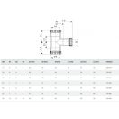 VIEGA 4618 Megapress G egál T-idom gázra, 1"