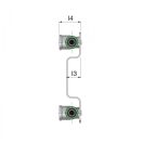 COMAP 7507W MultiSkin press szerelt falikorong, 16x2mm - 1/2" - 150mm
