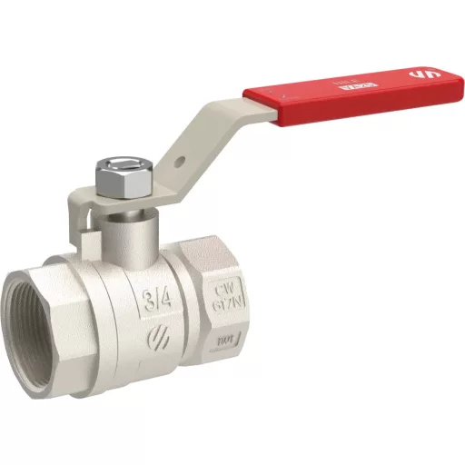 ARCO Nile 2280 golyóscsap 3/4" belső menettel, piros karral, PN25