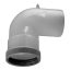 X BOSCH AZB 619 könyök 90° idom PP 80 mm