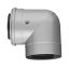 X BOSCH AZB 607/1 koncentrikus könyök 90° PPS/alu 80/125 mm