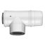 X BOSCH AZB 609/1 koncentrikus ellenőrző T idom PPS/alu 80/125 mm