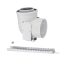 X BOSCH AZB 914 koncentrikus kitámasztható könyök 90° PPs/alu 80/125 mm