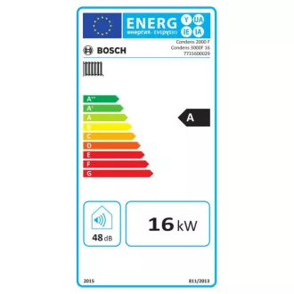 BOSCH Condens 3000 F16 álló kondenzációs rendszerkazán