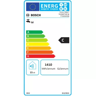 BOSCH Tronic 2000T Slim ERP 80 literes villanybojler