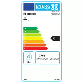 BOSCH Tronic 1000T ERP 120 literes villanybojler