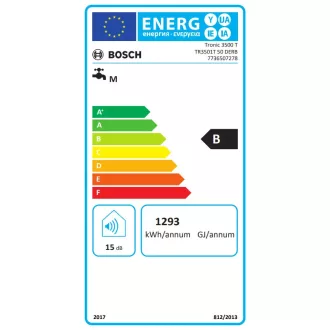 BOSCH Tronic TR3501 Flat EBP 50 szögletes villanybojler 