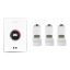 Bosch EasyControl Set CT 200 okostermosztát 3db rádiós termofejjel, fehér