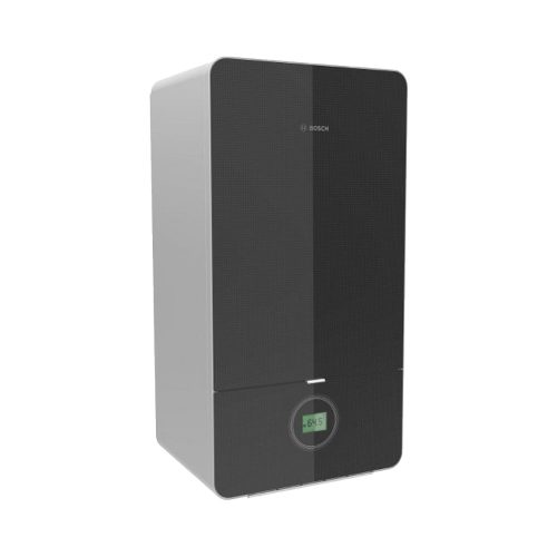 X BOSCH Condens GC7000iW 42 PB 23 fali kondenzációs fűtő gázkazán fekete üveg előlappal
