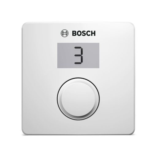 Bosch CR10H digitális szobatermosztát, mechanikus, páratartalom érzékelő, BUSZ