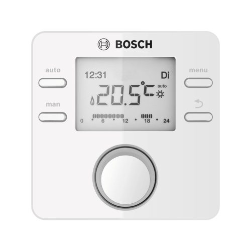 Bosch CW100 időjáráskövető szabályozó, digitális, heti programozás