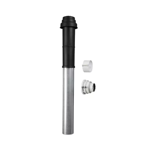 Bosch FC-SET60-C33X függőleges kivezető alapszett fekete 60/100 mm csővel és tartozékokkal