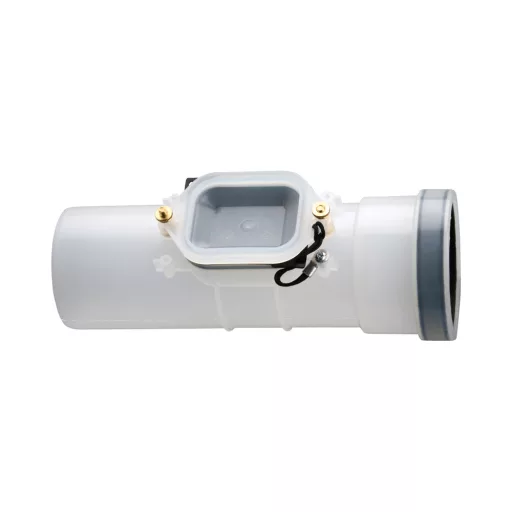 Bosch FC-SR80 PP egyenes ellenőrző idom nyitott revíziónyílással, 80 mm, tömítőgyűrűs csővég