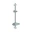 STROHM TEKA Baltic króm zuhanytartó rúd szappantartóval, 60cm