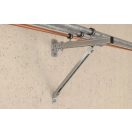 FISCHER FGSR csuklós gumibetétes csőbilincs 25-30mm, 3/4"