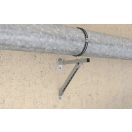 FISCHER LGS kétrészes légtechnikai bilincs, 112 mm