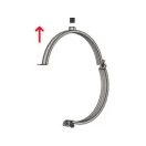 FISCHER LGS kétrészes légtechnikai bilincs, 160 mm