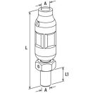 FISCHER PDH M8 csuklós felfüggesztő, 74mm