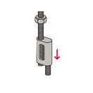 FISCHER PV M8 párhuzamos összekötő, max. 2000N 
