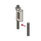 FISCHER PV M8 párhuzamos összekötő, max. 2000N 