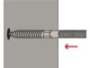 FISCHER STST tőcsavar, 8x180mm
