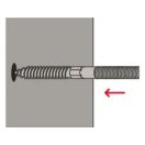 FISCHER STST tőcsavar, 8x180mm