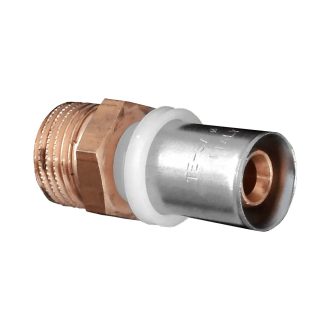   TE-SA Press külső menetes átmeneti idom, 32 mm x 1" K
