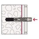 FISCHER WST mosdótál- és vizelderögzítő szett, 10x140mm