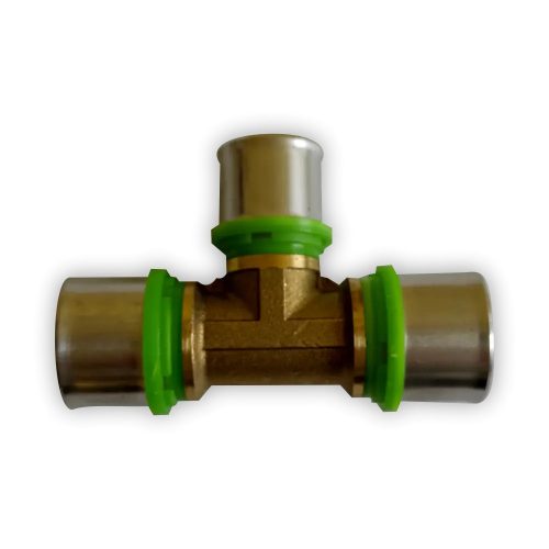 TE-SA press szűkített T-idom, 32x26x32 mm

