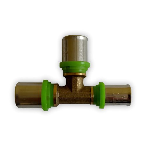 TE-SA press szűkített T-idom, 20x20x16 mm

