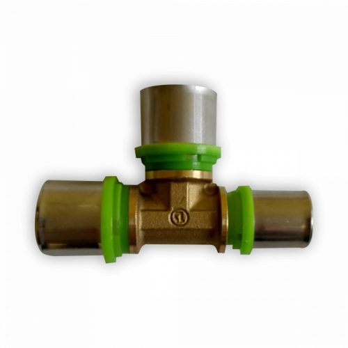 TE-SA press szűkített T-idom, 26x26x20 mm

