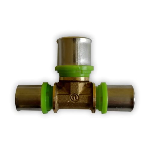 TE-SA press szűkített T-idom, 20x26x20 mm

