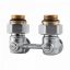 FixTrend sarok golyóscsapblokk, 1/2" x G3/4" (FixTrend radiátorhoz)