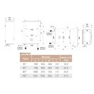 ATLANTIC Vertigo Steatite 50 ezüst színű WiFi bojler