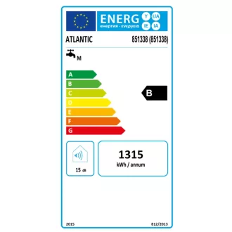 ATLANTIC Vertigo Steatite 100 ezüst színű WiFi bojler