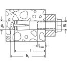FISCHER feszítődübel EA M10 N